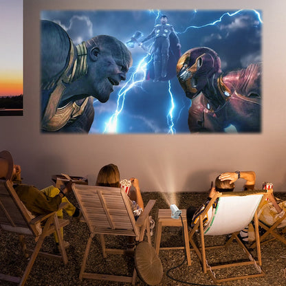 Ambiya - Taşınabilir Sinema Projektörü 4K Ultra HD